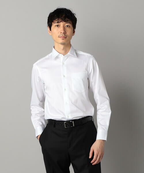 COMME CA MEN / コムサ・メン シャツ・ブラウス | アルビニ コットンブロード レギュラーカラーシャツ | 詳細4