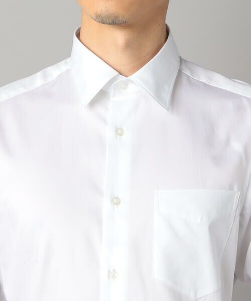 COMME CA MEN / コムサ・メン シャツ・ブラウス | アルビニ コットンブロード レギュラーカラーシャツ | 詳細8