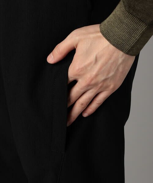 COMME CA MEN / コムサ・メン スラックス・ドレスパンツ | 【裏起毛】ツイル テーパードパンツ | 詳細10