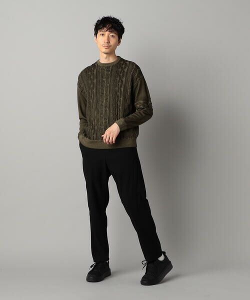 COMME CA MEN / コムサ・メン スラックス・ドレスパンツ | 【裏起毛】ツイル テーパードパンツ | 詳細2