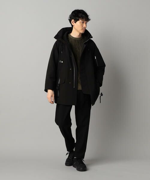 COMME CA MEN / コムサ・メン スラックス・ドレスパンツ | 【裏起毛】ツイル テーパードパンツ | 詳細3