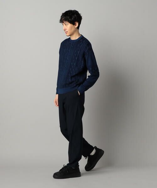 COMME CA MEN / コムサ・メン スラックス・ドレスパンツ | 【裏起毛】ツイル テーパードパンツ | 詳細16