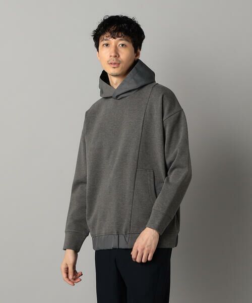 COMME CA MEN / コムサ・メン パーカー | ナイロンコンビ フーディー | 詳細6