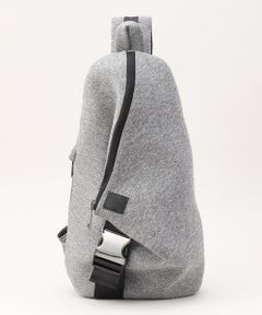 COMME CA MEN / コムサ・メン メッセンジャーバッグ・ウエストポーチ | 【COMME CA MEN BLACK】ネオプレントライアングル ボディーバッグ