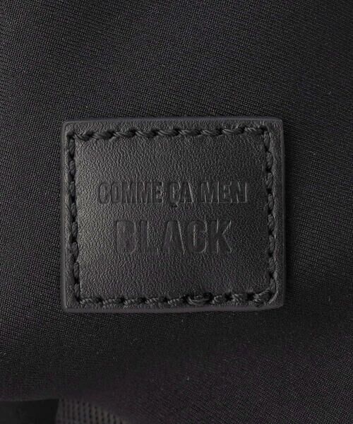 COMME CA MEN / コムサ・メン メッセンジャーバッグ・ウエストポーチ | 【COMME CA MEN BLACK】ネオプレントライアングル ボディーバッグ | 詳細13