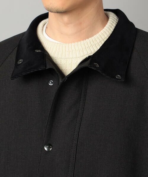 COMME CA MEN / コムサ・メン その他アウター | 【セットアップ対応】ソフトサーモ(R)グレンチェック スタンドカラーコート | 詳細10
