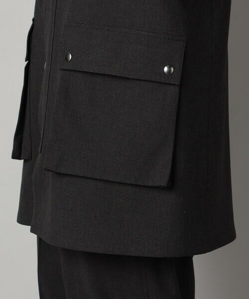 COMME CA MEN / コムサ・メン その他アウター | 【セットアップ対応】ソフトサーモ(R)グレンチェック スタンドカラーコート | 詳細14