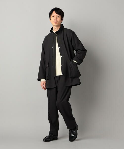 COMME CA MEN / コムサ・メン その他アウター | 【セットアップ対応】ソフトサーモ(R)グレンチェック スタンドカラーコート | 詳細2