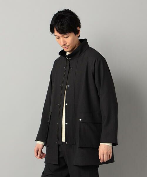 COMME CA MEN / コムサ・メン その他アウター | 【セットアップ対応】ソフトサーモ(R)グレンチェック スタンドカラーコート | 詳細5