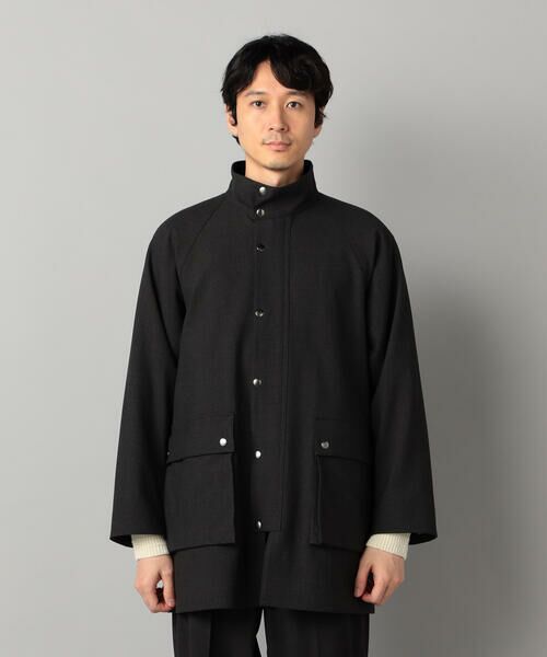 COMME CA MEN / コムサ・メン その他アウター | 【セットアップ対応】ソフトサーモ(R)グレンチェック スタンドカラーコート | 詳細6