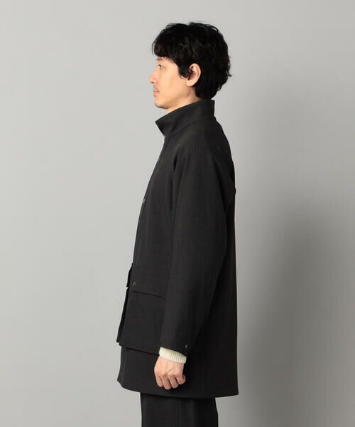 COMME CA MEN / コムサ・メン その他アウター | 【セットアップ対応】ソフトサーモ(R)グレンチェック スタンドカラーコート | 詳細7