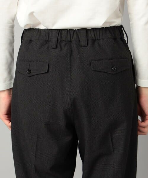 COMME CA MEN / コムサ・メン スラックス・ドレスパンツ | 【セットアップ対応】ソフトサーモ(R) グレンチェック 2タックパンツ | 詳細10