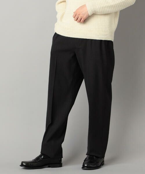 COMME CA MEN / コムサ・メン スラックス・ドレスパンツ | 【セットアップ対応】ソフトサーモ(R) グレンチェック 2タックパンツ | 詳細4