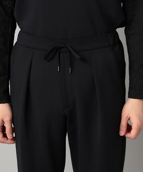 COMME CA MEN / コムサ・メン その他パンツ | ダウンファブリック タックテーパードパンツ | 詳細14