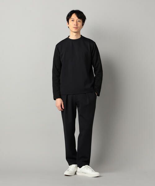 COMME CA MEN / コムサ・メン その他パンツ | ダウンファブリック タックテーパードパンツ | 詳細7