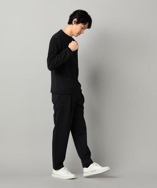 COMME CA MEN / コムサ・メン その他パンツ | ダウンファブリック タックテーパードパンツ | 詳細8