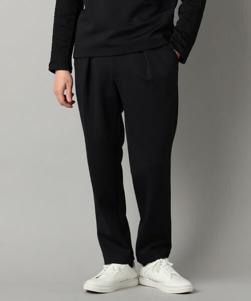 COMME CA MEN / コムサ・メン その他パンツ | ダウンファブリック タックテーパードパンツ | 詳細10