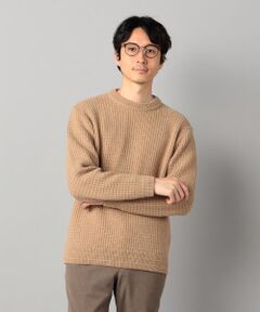 COMME CA MEN / コムサ・メン ニット・セーター | ベビーアルパカ ワッフルニット