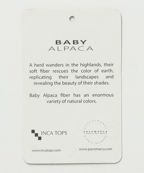 COMME CA MEN / コムサ・メン ニット・セーター | ベビーアルパカ ワッフルニット | 詳細12