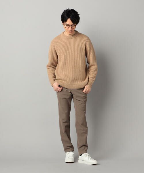 COMME CA MEN / コムサ・メン ニット・セーター | ベビーアルパカ ワッフルニット | 詳細14