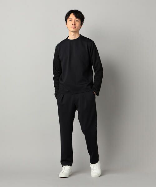 COMME CA MEN / コムサ・メン スウェット | ダウンファブリック クルーネックプルオーバー | 詳細14