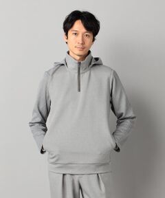 COMME CA MEN / コムサ・メン パーカー | ダウンファブリック ハーフジップパーカ