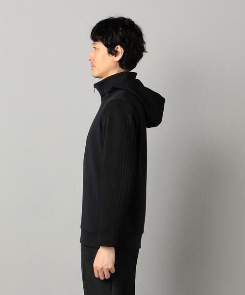COMME CA MEN / コムサ・メン パーカー | ダウンファブリック ハーフジップパーカ | 詳細15
