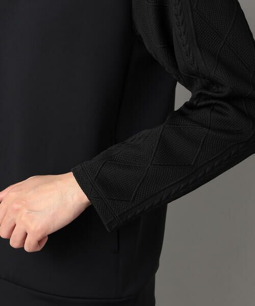 COMME CA MEN / コムサ・メン パーカー | ダウンファブリック ハーフジップパーカ | 詳細19