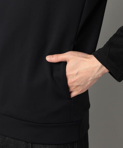 COMME CA MEN / コムサ・メン パーカー | ダウンファブリック ハーフジップパーカ | 詳細20