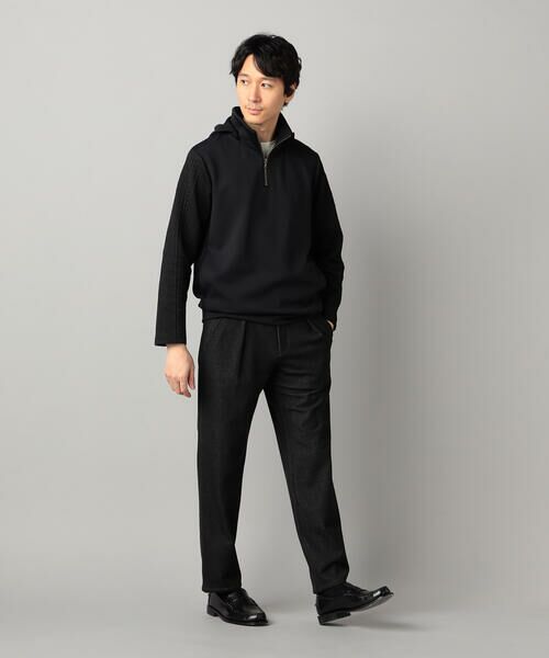 COMME CA MEN / コムサ・メン パーカー | ダウンファブリック ハーフジップパーカ | 詳細7