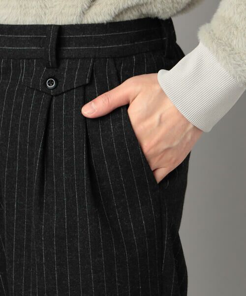 COMME CA MEN / コムサ・メン スラックス・ドレスパンツ | サキソニー調 ツータックパンツ | 詳細14