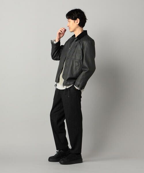 COMME CA MEN / コムサ・メン スラックス・ドレスパンツ | サキソニー調 ツータックパンツ | 詳細5