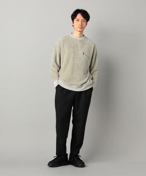 COMME CA MEN / コムサ・メン スラックス・ドレスパンツ | サキソニー調 ツータックパンツ | 詳細7