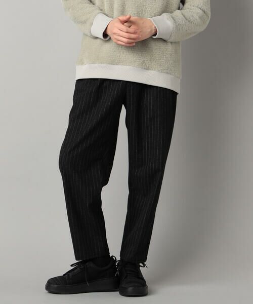 COMME CA MEN / コムサ・メン スラックス・ドレスパンツ | サキソニー調 ツータックパンツ | 詳細8