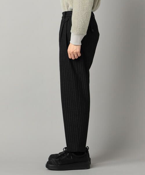 COMME CA MEN / コムサ・メン スラックス・ドレスパンツ | サキソニー調 ツータックパンツ | 詳細10