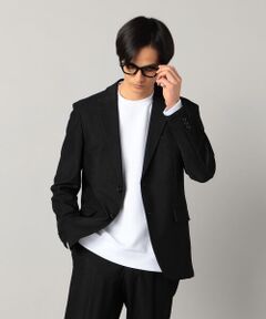 COMME CA MEN / コムサ・メン テーラードジャケット | 【セットアップ対応】4WAYストレッチデニムライクジャージー テーラードジャケット