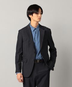 COMME CA MEN / コムサ・メン テーラードジャケット | 【セットアップ対応】4WAYストレッチデニムライクジャージー テーラードジャケット