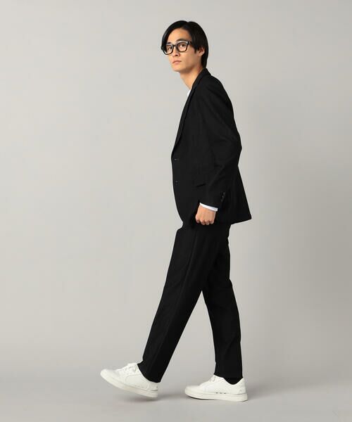 COMME CA MEN / コムサ・メン テーラードジャケット | 【セットアップ対応】4WAYストレッチデニムライクジャージー テーラードジャケット | 詳細2
