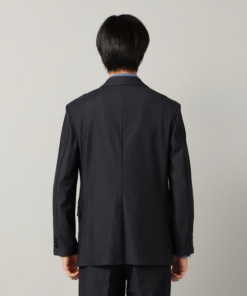 COMME CA MEN / コムサ・メン テーラードジャケット | 【セットアップ対応】4WAYストレッチデニムライクジャージー テーラードジャケット | 詳細11