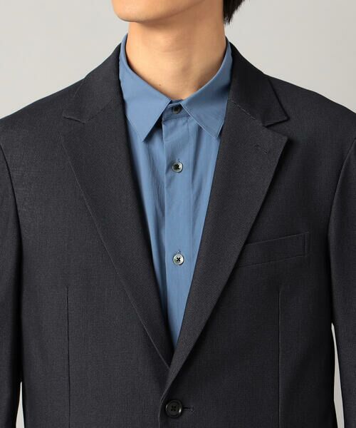 COMME CA MEN / コムサ・メン テーラードジャケット | 【セットアップ対応】4WAYストレッチデニムライクジャージー テーラードジャケット | 詳細12