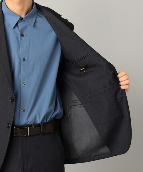 COMME CA MEN / コムサ・メン テーラードジャケット | 【セットアップ対応】4WAYストレッチデニムライクジャージー テーラードジャケット | 詳細17