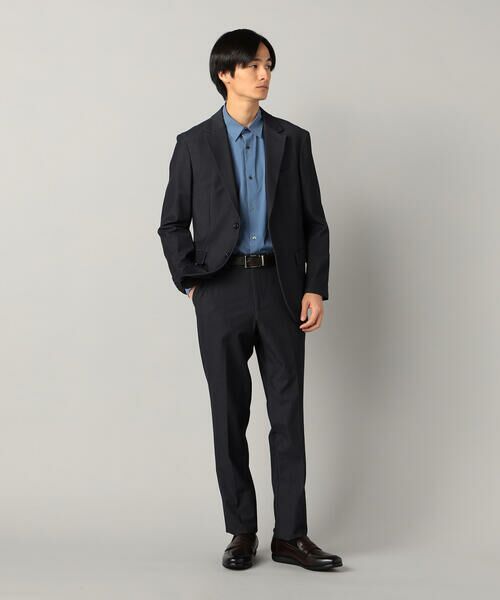 COMME CA MEN / コムサ・メン テーラードジャケット | 【セットアップ対応】4WAYストレッチデニムライクジャージー テーラードジャケット | 詳細7