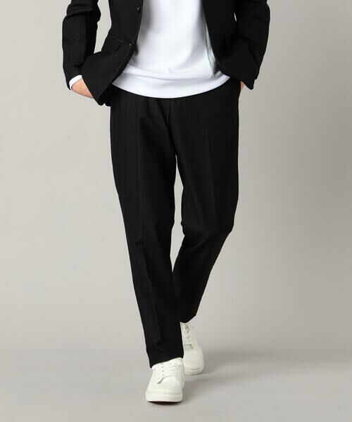 COMME CA MEN / コムサ・メン スラックス・ドレスパンツ | 【セットアップ対応】4WAYデニムライクジャージー テーパードパンツ | 詳細2