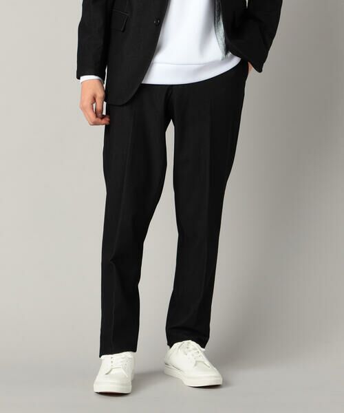 COMME CA MEN / コムサ・メン スラックス・ドレスパンツ | 【セットアップ対応】4WAYデニムライクジャージー テーパードパンツ | 詳細3