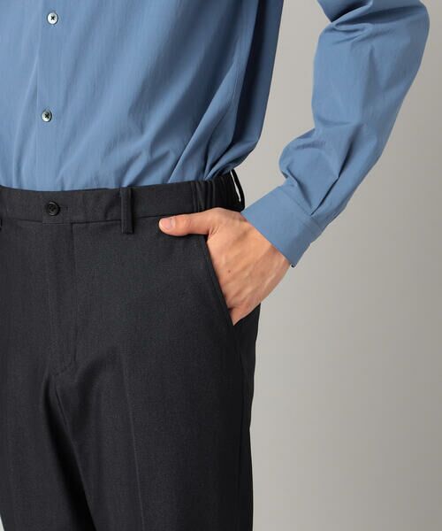 COMME CA MEN / コムサ・メン スラックス・ドレスパンツ | 【セットアップ対応】4WAYデニムライクジャージー テーパードパンツ | 詳細14