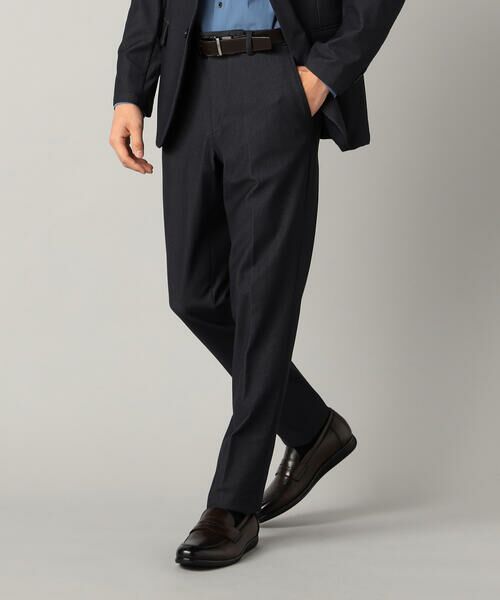 COMME CA MEN / コムサ・メン スラックス・ドレスパンツ | 【セットアップ対応】4WAYデニムライクジャージー テーパードパンツ | 詳細7