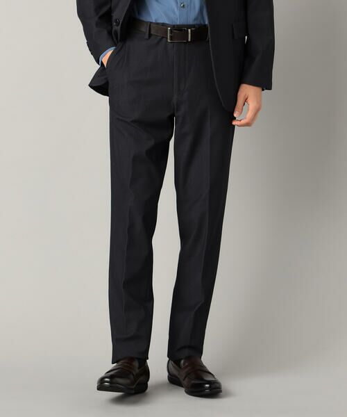 COMME CA MEN / コムサ・メン スラックス・ドレスパンツ | 【セットアップ対応】4WAYデニムライクジャージー テーパードパンツ | 詳細8