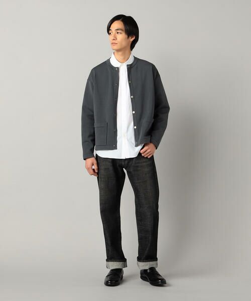 COMME CA MEN / コムサ・メン デニムパンツ | エイジング加工 セルビッチデニムパンツ | 詳細1