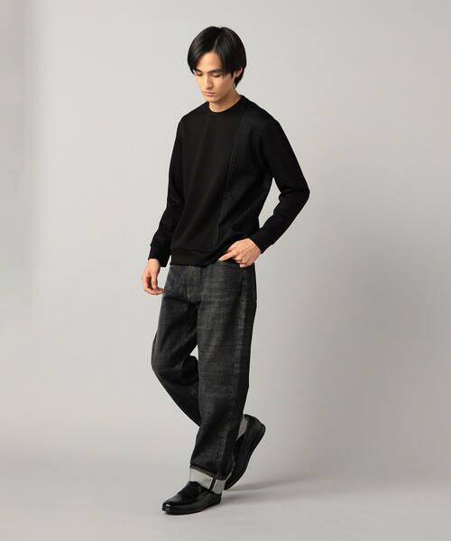 COMME CA MEN / コムサ・メン デニムパンツ | エイジング加工 セルビッチデニムパンツ | 詳細2