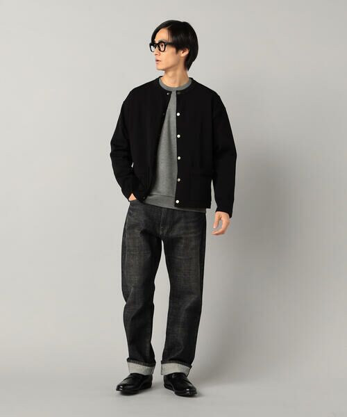 COMME CA MEN / コムサ・メン デニムパンツ | エイジング加工 セルビッチデニムパンツ | 詳細4